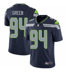 Youth Nike Seattle Seahawks #94 Rasheem Green Navy Blue Team Color Vapor Untouchable Elite Player NFL Jersey