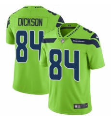 Men's Nike Seattle Seahawks #84 Ed Dickson Elite Green Rush Vapor Untouchable NFL Jersey