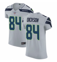 Men's Nike Seattle Seahawks #84 Ed Dickson Grey Alternate Vapor Untouchable Elite Player NFL Jersey