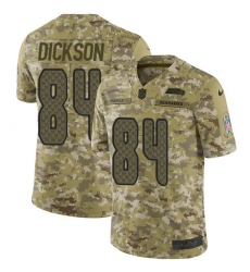 Men's Nike Seattle Seahawks #84 Ed Dickson Limited Camo 2018 Salute to Service NFL Jersey