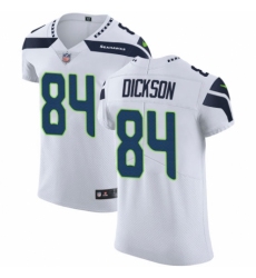 Men's Nike Seattle Seahawks #84 Ed Dickson White Vapor Untouchable Elite Player NFL Jersey