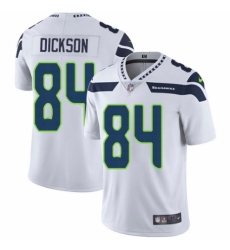 Men's Nike Seattle Seahawks #84 Ed Dickson White Vapor Untouchable Limited Player NFL Jersey