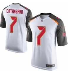 Men's Nike Tampa Bay Buccaneers #7 Chandler Catanzaro Game White NFL Jersey