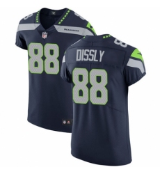Men's Nike Seattle Seahawks #88 Will Dissly Navy Blue Team Color Vapor Untouchable Elite Player NFL Jersey