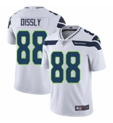 Youth Nike Seattle Seahawks #88 Will Dissly White Vapor Untouchable Elite Player NFL Jersey
