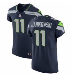 Men's Nike Seattle Seahawks #11 Sebastian Janikowski Navy Blue Team Color Vapor Untouchable Elite Player NFL Jersey