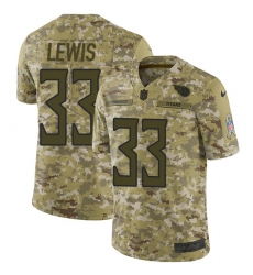 Men's Nike Tennessee Titans #33 Dion Lewis Limited Camo 2018 Salute to Service NFL Jersey