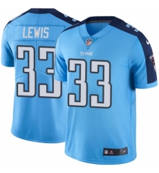 Youth Nike Tennessee Titans #33 Dion Lewis Limited Light Blue Rush Vapor Untouchable NFL Jersey