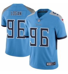 Youth Nike Tennessee Titans #96 Bennie Logan Light Blue Alternate Vapor Untouchable Elite Player NFL Jersey