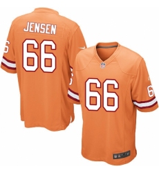 Youth Nike Tampa Bay Buccaneers #66 Ryan Jensen Limited Orange Glaze Alternate NFL Jersey