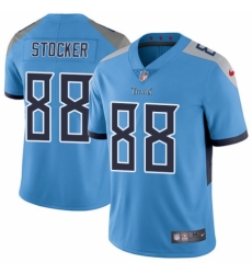 Men's Nike Tennessee Titans #88 Luke Stocker Light Blue Alternate Vapor Untouchable Limited Player NFL Jersey