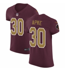 Men's Nike Washington Redskins #30 Troy Apke Burgundy Red Alternate Vapor Untouchable Elite Player NFL Jersey