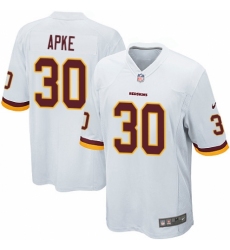 Men's Nike Washington Redskins #30 Troy Apke Game White NFL Jersey