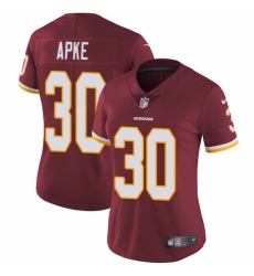 Women's Nike Washington Redskins #30 Troy Apke Burgundy Red Team Color Vapor Untouchable Elite Player NFL Jersey