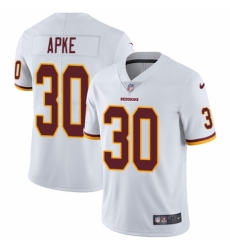 Youth Nike Washington Redskins #30 Troy Apke White Vapor Untouchable Limited Player NFL Jersey