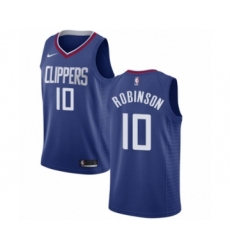 Men's Nike Los Angeles Clippers #10 Jerome Robinson Swingman Blue NBA Jersey - Icon Edition