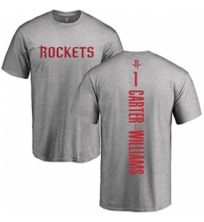 NBA Nike Houston Rockets #1 Michael Carter-Williams Ash Backer T-Shirt