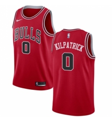 Men's Nike Chicago Bulls #0 Sean Kilpatrick Swingman Red NBA Jersey - Icon Edition
