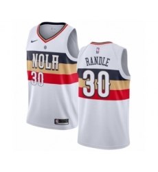 Women's Nike New Orleans Pelicans #30 Julius Randle White Swingman Jersey - Earned Edition