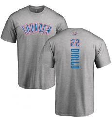 NBA Nike Oklahoma City Thunder #22 Hamidou Diallo Ash Backer T-Shirt
