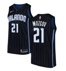 Youth Nike Orlando Magic #21 Timofey Mozgov Swingman Black NBA Jersey Statement Edition