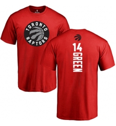 NBA Nike Toronto Raptors #14 Danny Green Red Backer T-Shirt