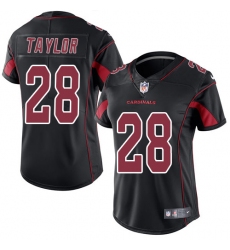 Women's Nike Arizona Cardinals #28 Jamar Taylor Limited Black Rush Vapor Untouchable NFL Jersey