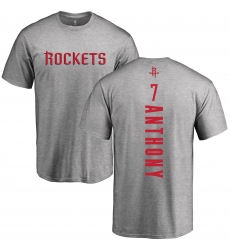 NBA Nike Houston Rockets #7 Carmelo Anthony Ash Backer T-Shirt