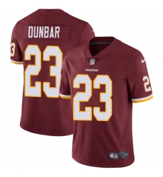 Youth Nike Washington Redskins #23 Quinton Dunbar Burgundy Red Team Color Vapor Untouchable Limited Player NFL Jersey