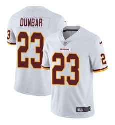 Youth Nike Washington Redskins #23 Quinton Dunbar White Vapor Untouchable Limited Player NFL Jersey