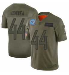 Youth Tennessee Titans #44 Kamalei Correa Limited Camo 2019 Salute to Service Football Jersey
