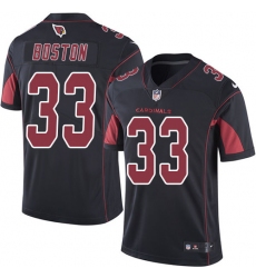 Youth Nike Arizona Cardinals #33 Tre Boston Limited Black Rush Vapor Untouchable NFL Jersey