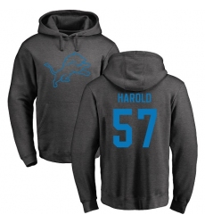 NFL Nike Detroit Lions #57 Eli Harold Ash One Color Pullover Hoodie