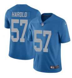 Youth Nike Detroit Lions #57 Eli Harold Blue Alternate Vapor Untouchable Limited Player NFL Jersey