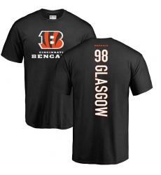 NFL Nike Cincinnati Bengals #98 Ryan Glasgow Black Backer T-Shirt