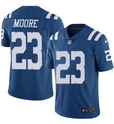 Men's Nike Indianapolis Colts #23 Kenny Moore Limited Royal Blue Rush Vapor Untouchable NFL Jersey