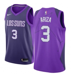 Youth Nike Phoenix Suns #3 Trevor Ariza Swingman Purple NBA Jersey - City Edition