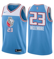 Women's Nike Sacramento Kings #23 Ben McLemore Swingman Blue NBA Jersey - City Edition
