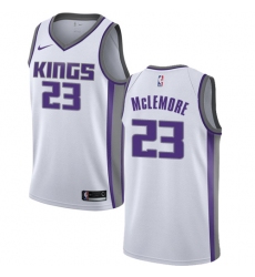 Youth Nike Sacramento Kings #23 Ben McLemore Swingman White NBA Jersey - Association Edition