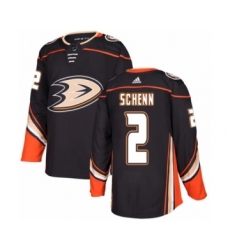 Youth Adidas Anaheim Ducks #2 Luke Schenn Premier Black Home NHL Jersey