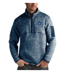 Men's Toronto Maple Leafs Antigua Fortune Quarter-Zip Pullover Jacket Royal