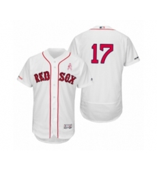 Men's Nathan Eovaldi Boston Red Sox #17 White 2019 Mothers Day flex base Jersey
