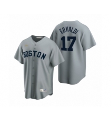 Women's Boston Red Sox #17 Nathan Eovaldi Nike Gray Cooperstown Collection Road Jersey