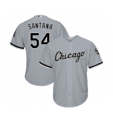 Youth Chicago White Sox #54 Ervin Santana Replica Grey Road Cool Base Baseball Jersey