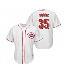 Youth Cincinnati Reds #35 Tanner Roark Replica White Home Cool Base Baseball Jersey