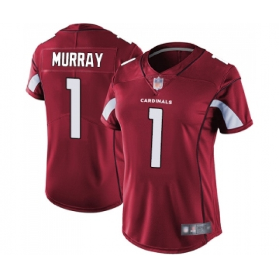 Women's Arizona Cardinals #1 Kyler Murray Red Team Color Vapor ...