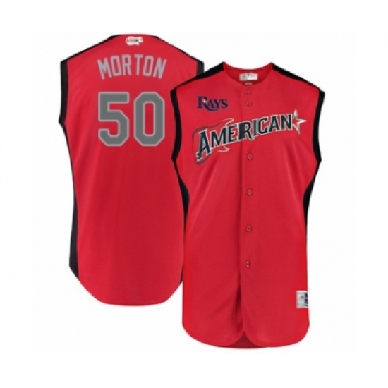 Men's Tampa Bay Rays #50 Charlie Morton Authentic Red ...