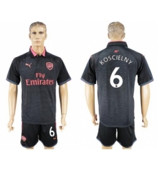 Arsenal #6 Koscielny Sec Away Soccer Club Jersey