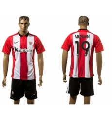 Athletic Bilbao #19 Muniain Home Soccer Club Jersey