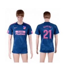 Atletico Madrid #21 Gameiro Sec Away Soccer Club Jersey